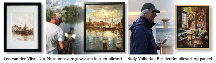 Leo van der Vlist en Rudy Volbeda